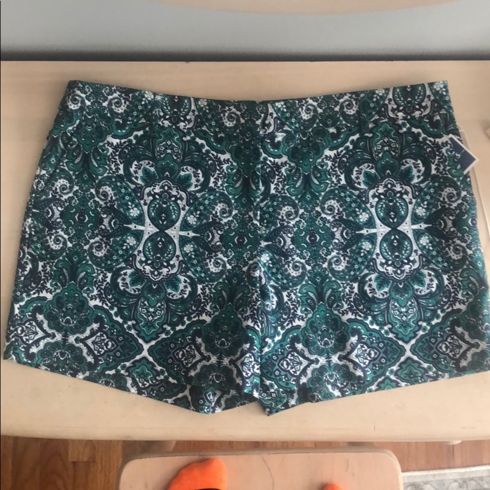 NWT Paisley Shorts - sz14
